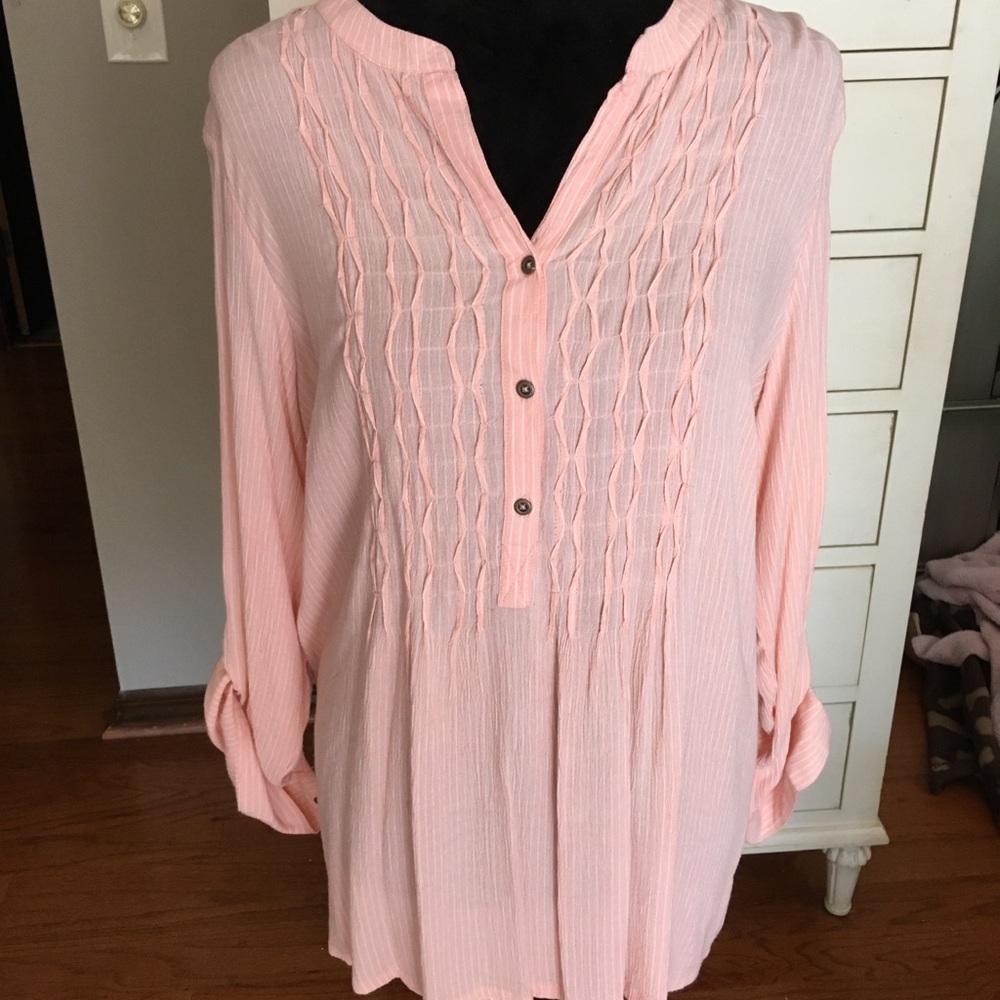 Nine West Pink Blouse NWT